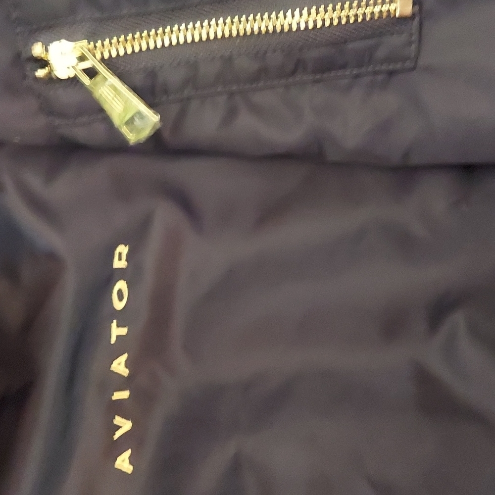 Ultra rare!¡ lincoln aviator bomber jacket. New with tags/ zippers in plastic.